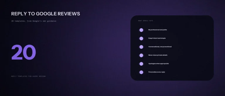 How to reply to Google reviews: 20 reply templates based on Google's own guidance